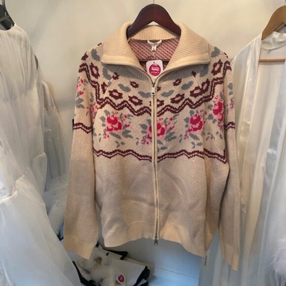 Ski Lodge Zip-Up Sweater - Picture 1 of 12